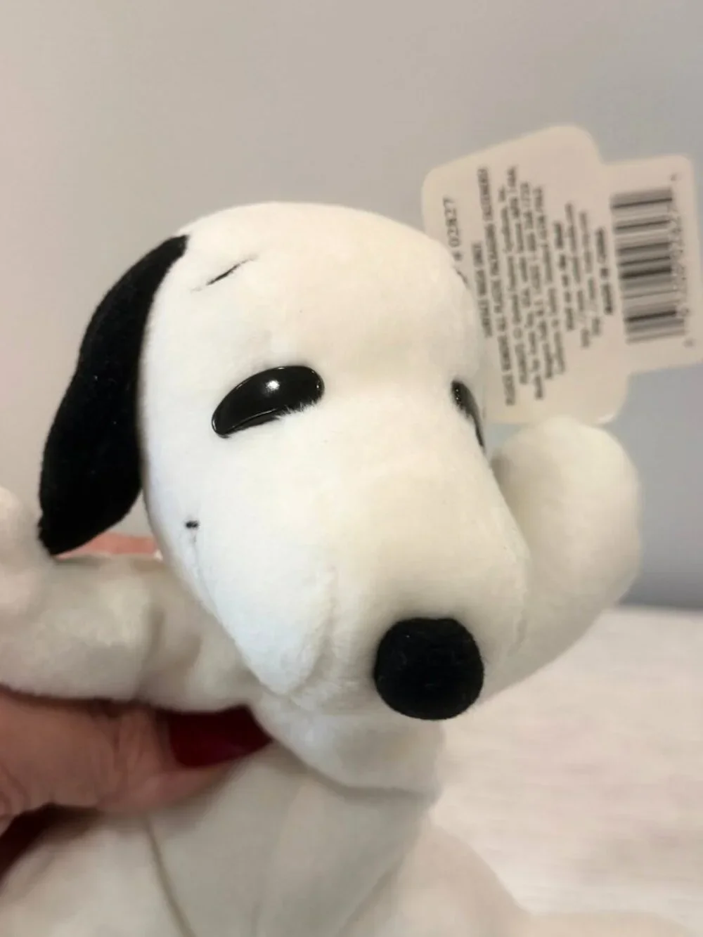 Vintage Snoopy & Friends Peanuts Bean Bag Stuffy 6.5” Plush Toy Stuffed Animal